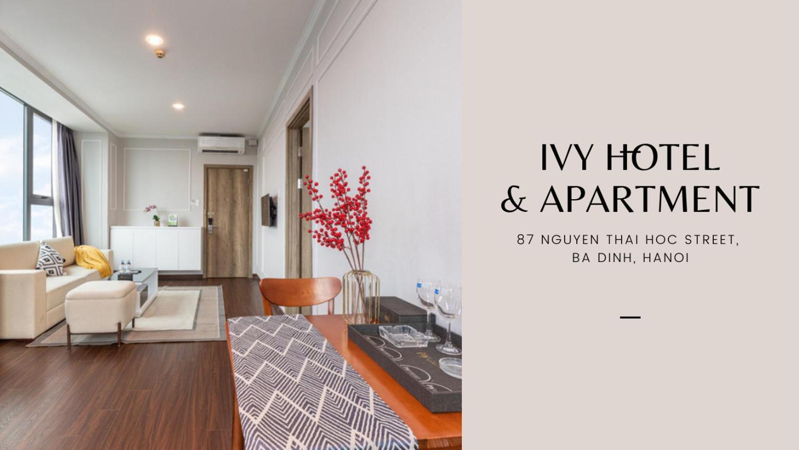 Ivy Hotel & Apartment - Stay 24H Hanoi Exterior photo